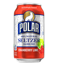 Cargar imagen en el visor de la galería, POLAR Cramberry Lime Seltzer Lata 355ml