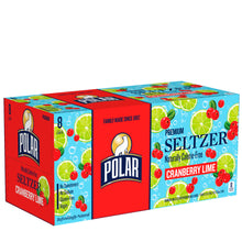 Cargar imagen en el visor de la galería, POLAR Cramberry Lime Seltzer Lata 355ml
