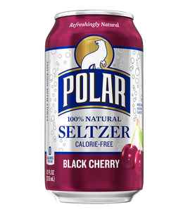 POLAR BLACK CHERRY SELTZER
