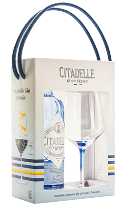 CITADELLE Gin Pack bot 750ml + Glass