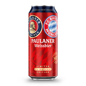 PAULANER Weissbier Bayern Munich FC Edicion Limitada Lata 500ml