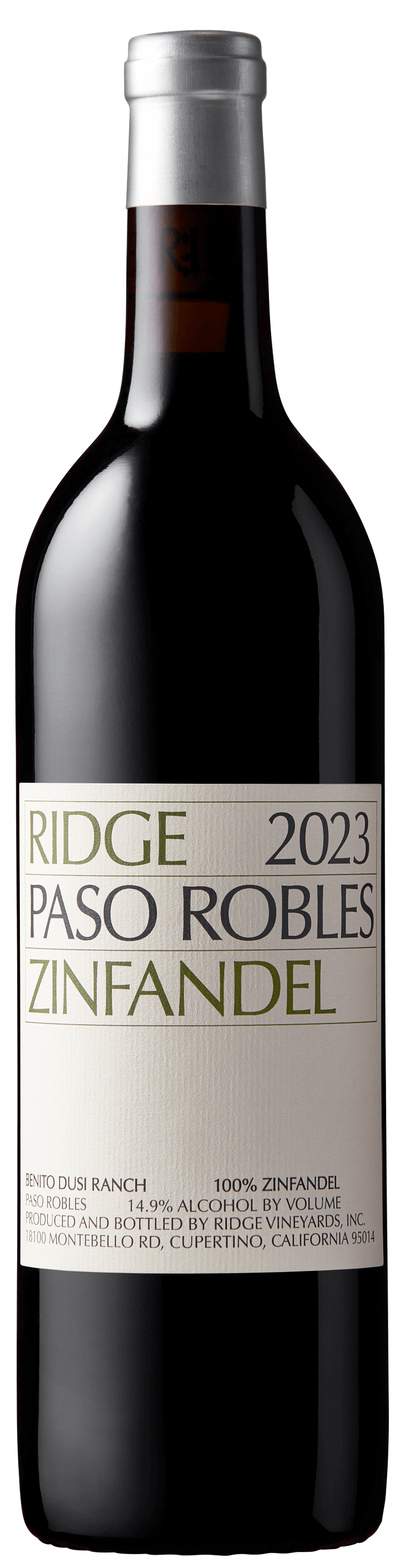 RIDGE Paso Robles 2023 750ml