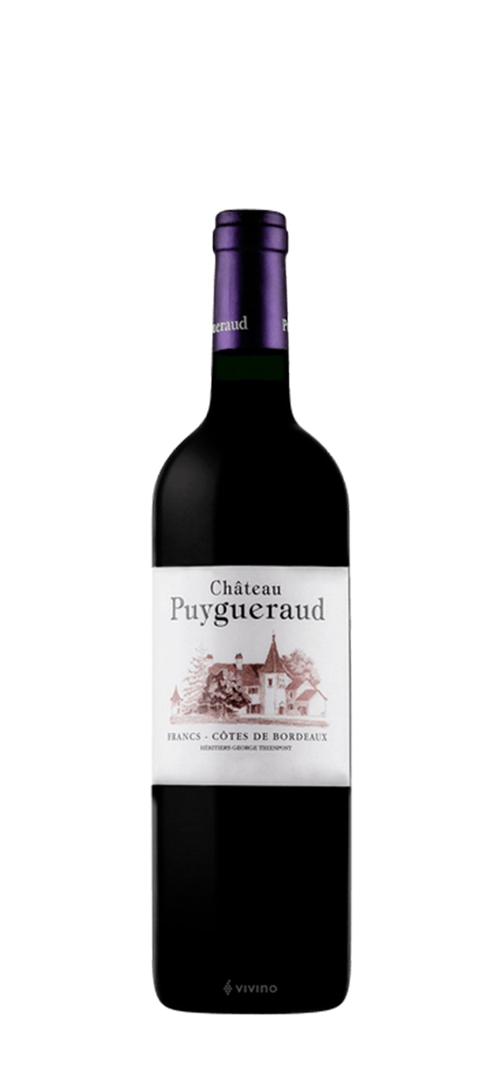 CHATEAU PUYGUERAUD Cotes De Francs AOC Rouge 2016 750ml