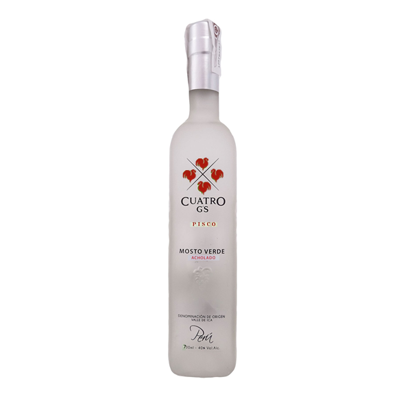 CUATRO GALLOS PISCO ACHOLADO