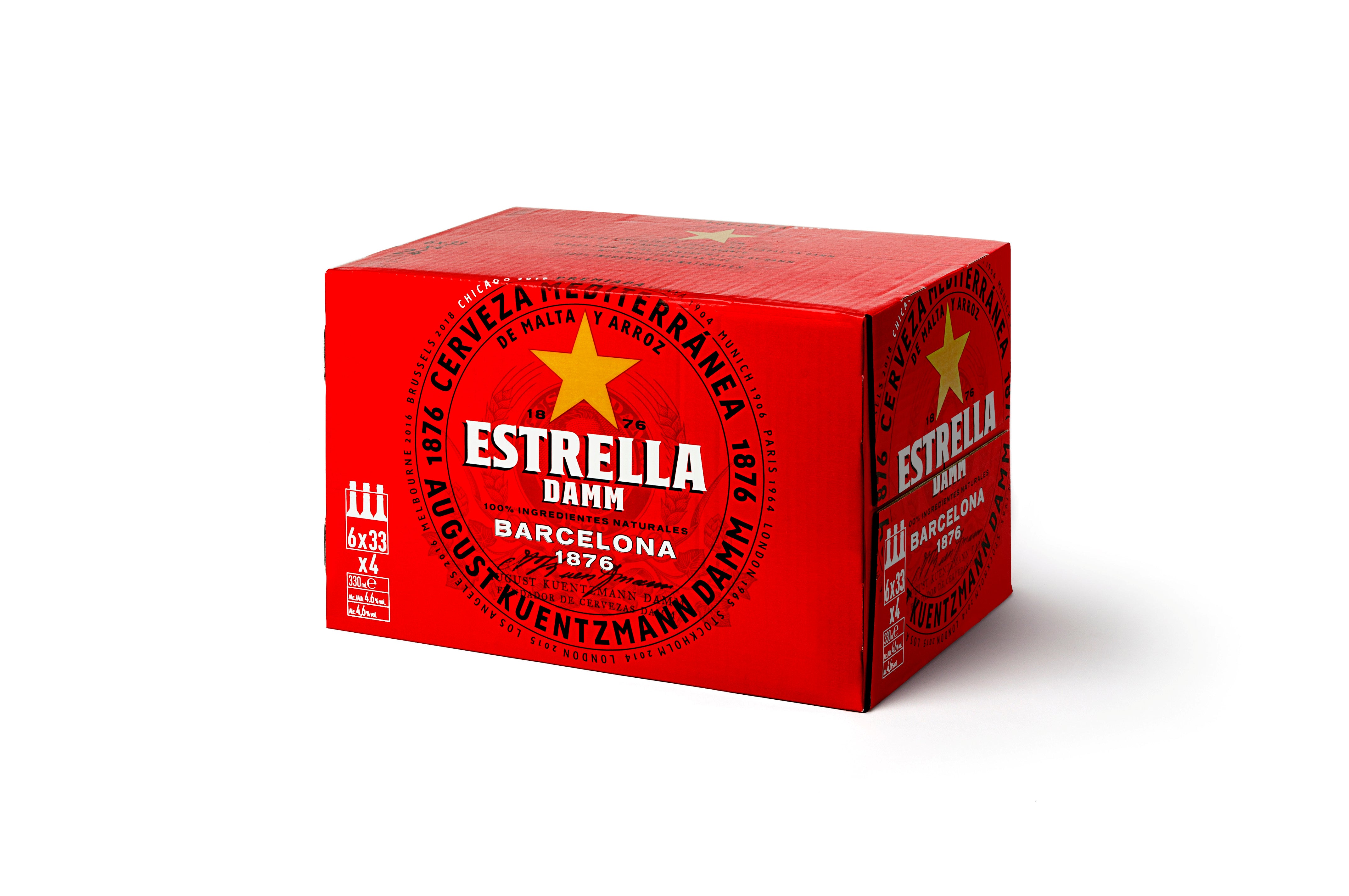 ESTRELLA DAMM botella
