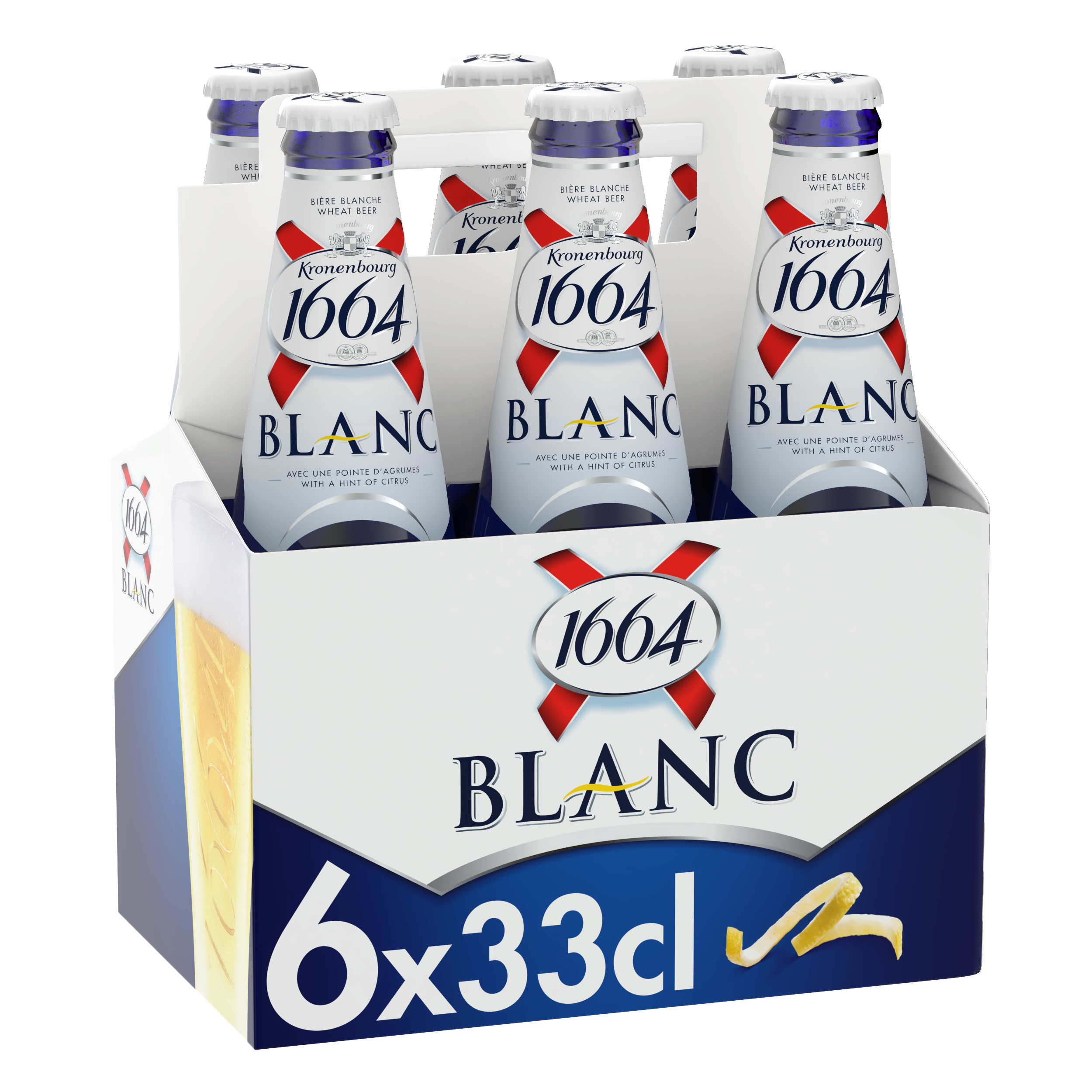 KRONENBOURG 1664 Blanc botella