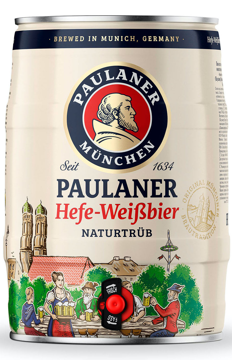 PAULANER Weissbier barril - 5000 ml