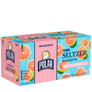 POLAR RUBY RED GRAPEFRUIT SELTZER