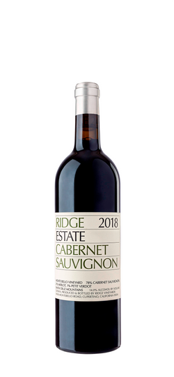 RIDGE Estate Cabernet Sauvignon 2019 750ml